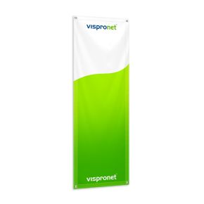 Tension banner, portrait and landscape format