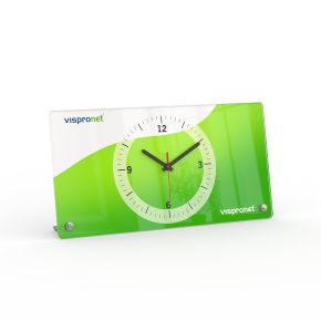 Table Clock - rectangular with face middle