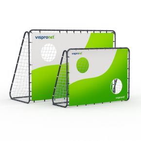 Football goal with/without customized shooting target