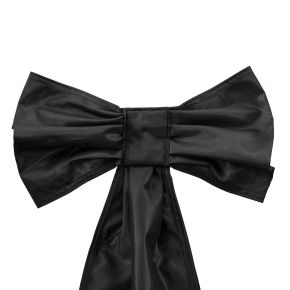 Mourning bow, black