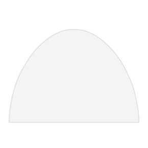 Solid wall for Inflatable Tent Air, white