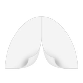 Wall with entrance & zippers for Inflatable Tent Air, white