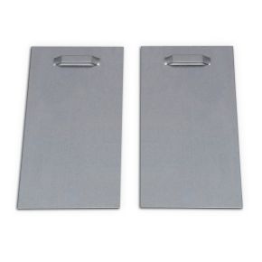 Wall Mount Metal 100 x 200 mm, self-adhesive, set of 2