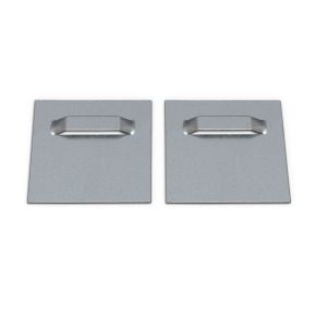 Wall Mount Metal 70 x 70 mm, self-adhesive, set of 2