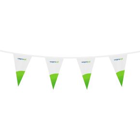 Bunting with pennants