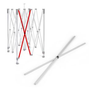 X-roof strut for Gazebo Select frame