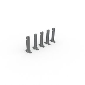 Double connector for Keder frame flex, set of 5