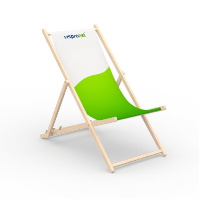 Wooden Deck Chair without armrest