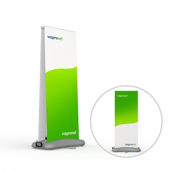 Roll Up Select Outdoor, double-sided, water fillable base 26 l