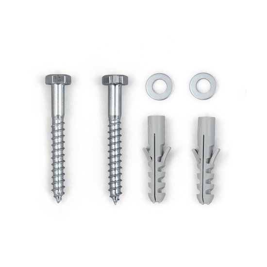 Screws and dowels 8 x 70 mm, set of 2