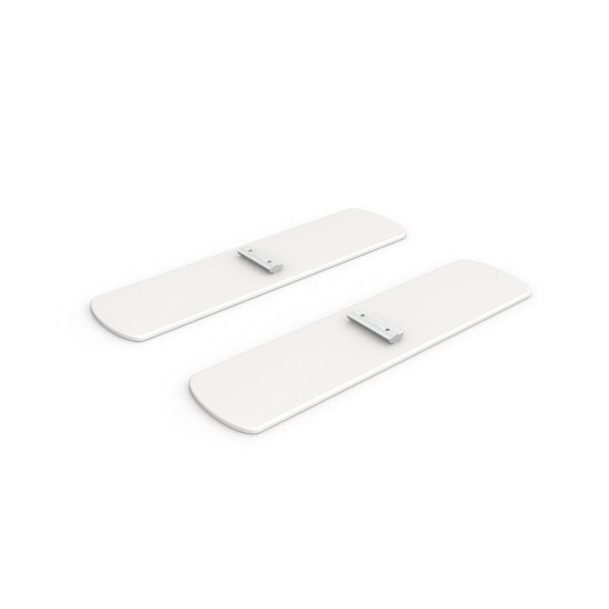 Base feet without corner connectors, set of 2 for exhibition wall Lightbox Flex