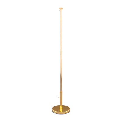 Table Banner / Flag stand, height-adjustable 33-52 cm, gold-plated