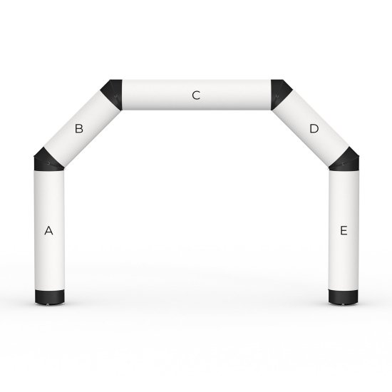 Single banner, Inflatable Arch Basic 6.50 m