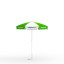 Promotional parasol ø 180 cm incl. concrete base ø 45 cm/20 kg for pole up to ø 25 mm