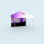 Pop up tent Basic: full-surface digitally printable 