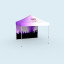 Pop up tent Basic: full-surface digitally printable