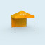 Pop up tent Select: full-surface digitally printable 