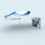 Pop up tent Basic: full-surface digitally printable