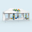 Walls: 2 x with windows (motifs inside)