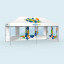 Walls: 2 with windows (motif inside)