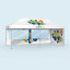 Walls:1 with 2 panorama windows, 1 solid wall (motif inside)
