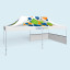Pop Up Tent Select - example with 2 half-height walls