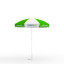 Promotional parasol ø 200 cm incl. concrete base ø 45 cm/20 kg for pole up to ø 25 mm