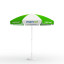 Promotional parasol ø 250 cm incl. concrete base Betonfuß ø 50 cm/30 kg for pole up to ø 25 mm