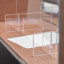 Safe stand due to 2 feet made of 10 mm thick acrylic glass