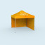 Pop up tent Select: full-surface digitally printable 