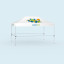 Pop Up Tent Select - example with 3 crossbars for half-height walls