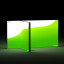 Exhibition wall Lightbox Flex - T-module (4 x 2 m)