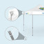 Gazebo Select with anchoring-set (optional accessories)
