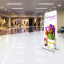 Easy Display double-sided in shopping centers & arcades