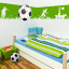 Self designed wall clock for small and big soccer fans