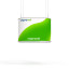 Hanging Display, rectangle with alu keder profile 150  x 100 x 150 cm
