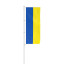 Nationalfahnen: Fahne im Hochformat für Ausleger, Ukraine