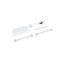 Delivery content: freestanding version, system width 100 cm, system height 225 cm