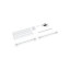 Delivery content: installation variant, system width 100 cm, system height 250 cm