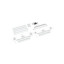 Delivery content: freestanding version, system width 185 cm, system height 200 cm