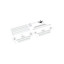 Delivery content: freestanding version, system width 185 cm, system height 250 cm