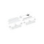 Delivery content: installation variant, system width 200 cm, system height 225 cm