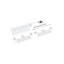 Delivery content: freestanding version, system width 200 cm, system height 250 cm