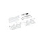 Delivery content: installation variant, system width 300 cm, system height 200 cm