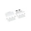 Delivery content: freestanding version, system width 300 cm, system height 250 cm