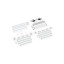 Delivery content: freestanding version, system width 385 cm, system height 200 cm