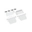 Delivery content: freestanding version, system width 485 cm, system height 200 cm