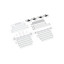 Delivery content: freestanding version, system width 485 cm, system height 225 cm