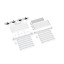 Delivery content: freestanding version, system width 600 cm, system height 250 cm
