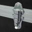 Snap lock (lockable with padlock) detail 